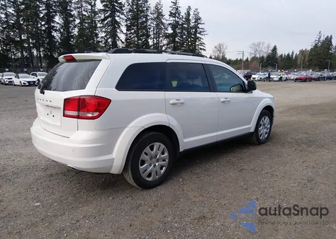 2017 Dodge Journey Se Awd z USA, uszkodzony, nr VIN 3C4PDDAG6HT648835